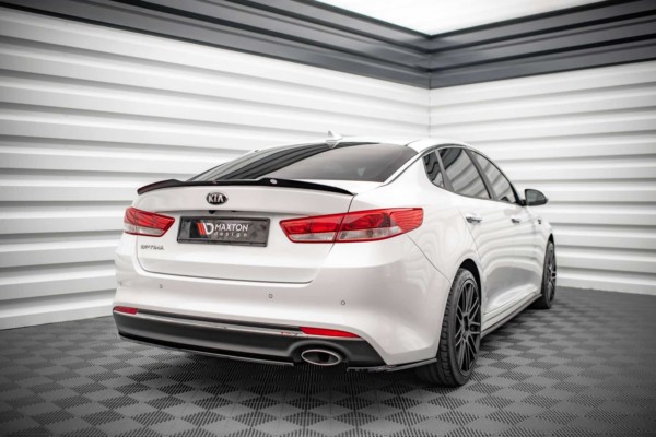 MAXTON DESIGN - Predlženie spoilera Kia Optima Mk4,,Čierny lesk – Obrázok 3