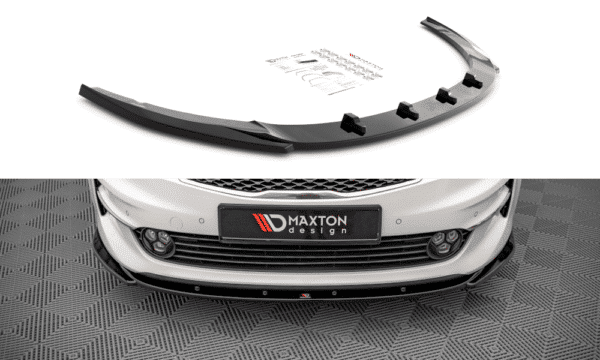 MAXTON DESIGN - Spoiler pod predný náraznik V.2 Kia Optima Mk4,,Čierny lesk
