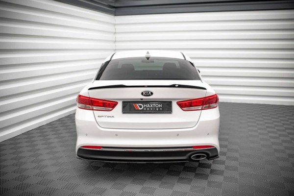 MAXTON DESIGN - Bočné difúzory zadného náraznika Kia Optima Mk4,Čierny lesk – Obrázok 4