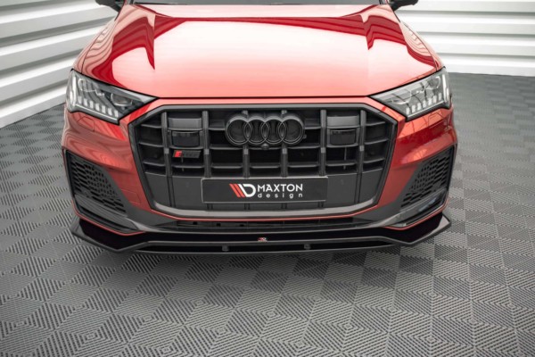 MAXTON DESIGN - Spoiler pod predný náraznik Audi SQ7 /Q7 S-Line Mk2 (4M) Facelift,,Čierny lesk – Obrázok 2