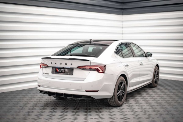 MAXTON DESIGN - Zadný difúzor  Skoda Octavia Mk4,,Čierne – Obrázok 2