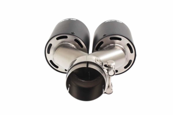 Dvojité výfukové potrubie 89 mm, vstup 63,5 mm SLIDE – Obrázok 4
