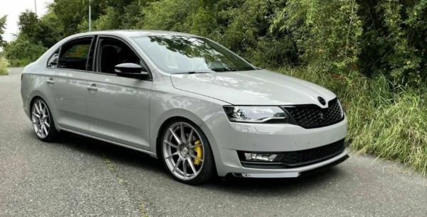 TFB Spoiler predného nárazníka Škoda Rapid