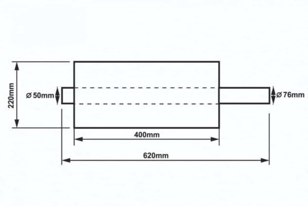 Športový Tlmič 50mm RM Motors – Obrázok 2
