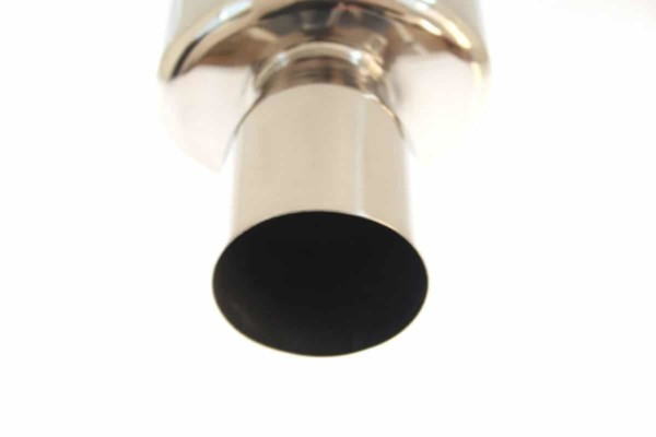 Zadný tlmič výfuku TurboWorks 100 mm vstup 63.5mm – Obrázok 3