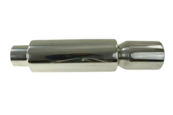 Zadný tlmič výfuku TurboWorks 100 mm vstup 76mm – Obrázok 2