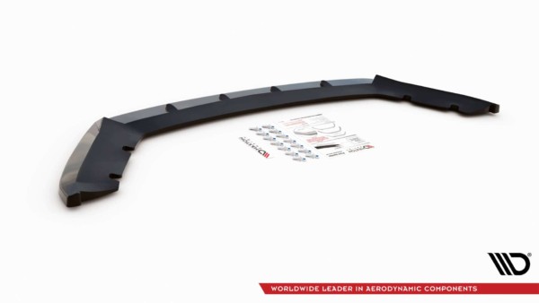 MAXTON DESIGN -Spoiler pod predný nárazník ,SEAT LEON MK3,Čierny lesk – Obrázok 2