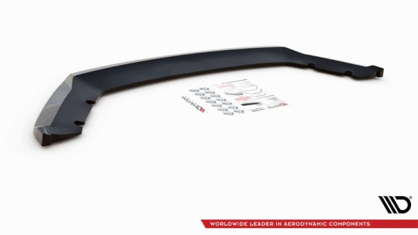 MAXTON DESIGN -Spoiler pod predný nárazníkV.2,SEAT LEON MK3,Čierny lesk – Obrázok 5