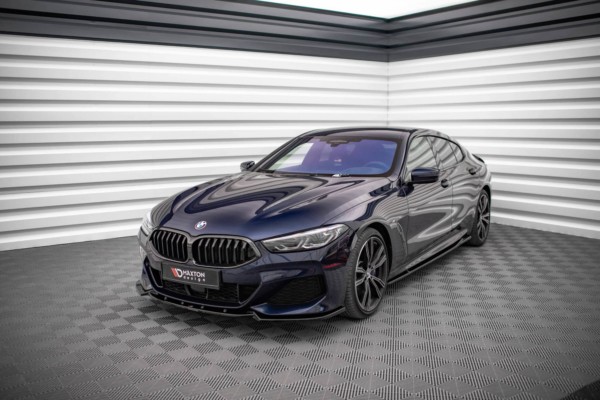 MAXTON DESIGN -Spoiler pod predný nárazník V.3 , vhodné pre BMW 8 COUPE M-PACK G15 / 8 GRAN COUPE M-PACK G16,Čierny lesk – Obrázok 3