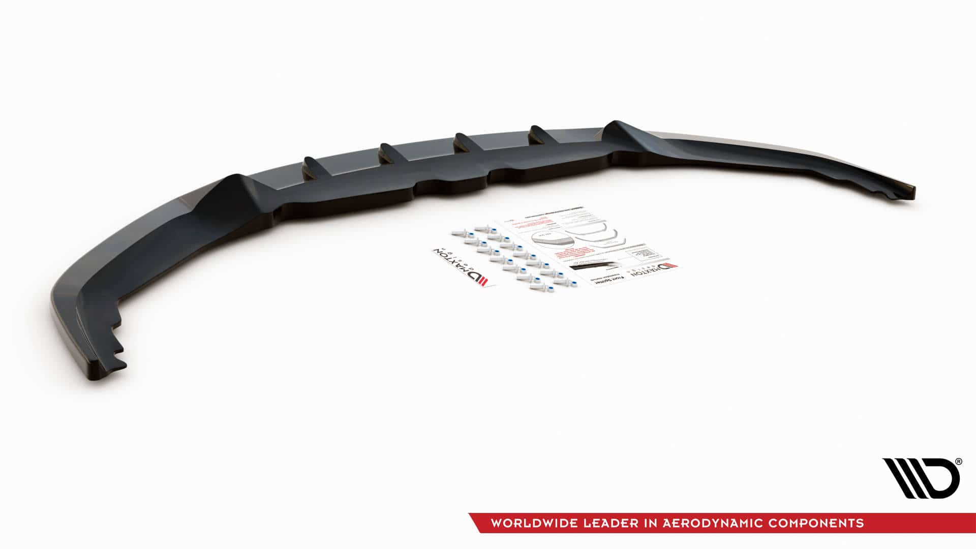 MAXTON DESIGN -Spoiler pod predný nárazník V.3 , vhodné pre BMW 8 COUPE M-PACK G15 / 8 GRAN COUPE M-PACK G16,Čierny lesk – Obrázok 5
