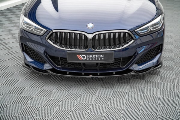 MAXTON DESIGN -Spoiler pod predný nárazník V.4 , vhodné pre BMW 8 COUPE M-PACK G15 / 8 GRAN COUPE M-PACK G16,Čierny lesk – Obrázok 3