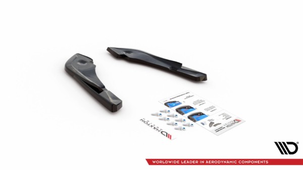 MAXTON DESIGN -Bočné difúzory zadného nárazníka, TOYOTA SUPRA MK5,Čierny lesk – Obrázok 5