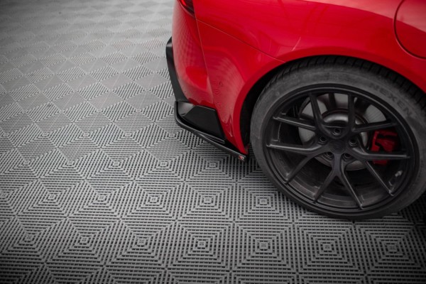 MAXTON DESIGN -Bočné difúzory zadného nárazníka, TOYOTA SUPRA MK5,Čierny lesk – Obrázok 3