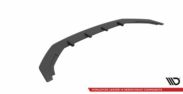 MAXTON DESIGN - Spoiler pod predný nárazník V.2, VOLKSWAGEN GOLF R MK7, Čierny – Obrázok 5