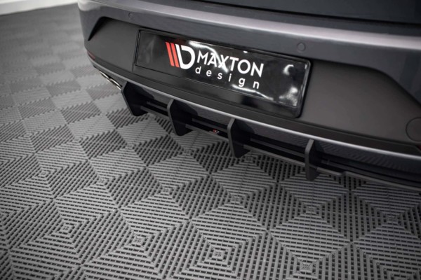 MAXTON DESIGN - Zadný difúzor,SEAT LEON FR SPORTSTOURER MK3,Čierna – Obrázok 2