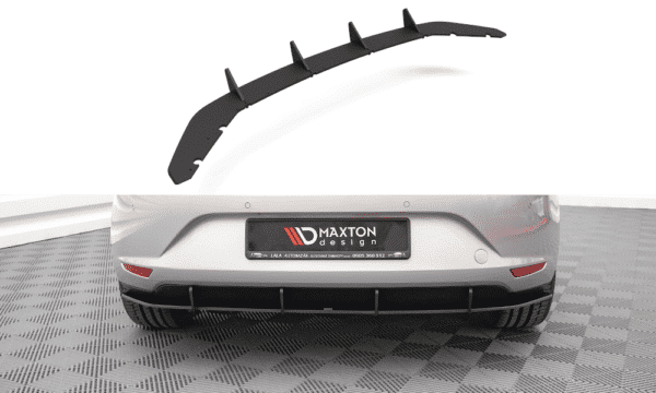 MAXTON DESIGN -Zadný difúzor STREET PRO ,SEAT LEON HATCHBACK MK3, Čierne