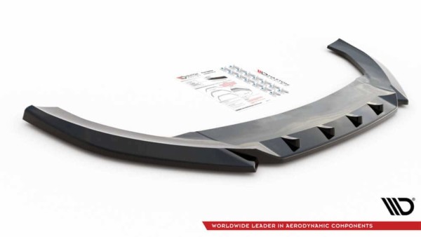 MAXTON DESIGN - Spoiler pod predný náraznik V.3 Cupra Leon, čierny lesk – Obrázok 5