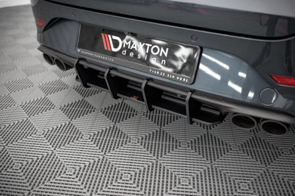 MAXTON DESIGN - Zadný difúzor Cupra Leon,Čierny – Obrázok 2