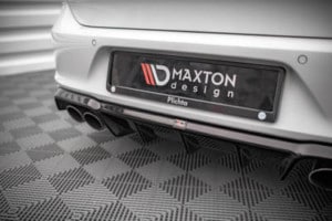 MAXTON DESIGN - ZADNÝ DIFÚZOR VOLKSWAGEN GOLF R MK7, čierny lesk – Obrázok 5