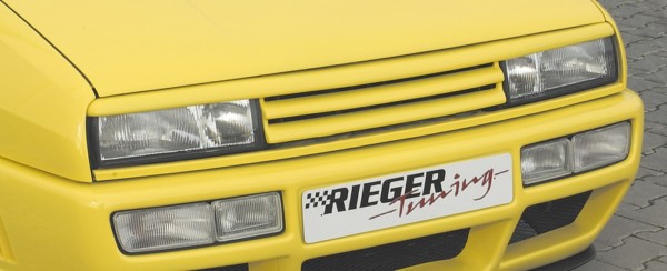 Rieger  grill -  VW Corrado (53I) , s integrated front grill, plast ABS, 
vrátane- Certifikát,montážne vybavenie