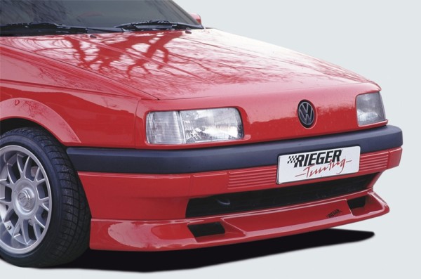 Rieger  predný spoiler -  VW Passat (35i) , plast ABS, 
vrátane- Certifikát,montážne vybavenie