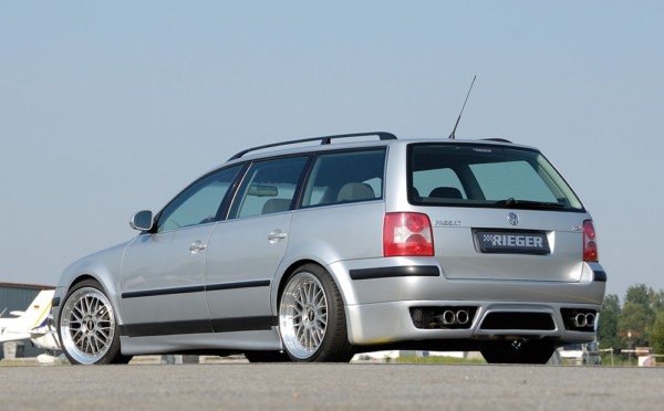 Rieger  nádstavce prahov -  VW Passat (3B) , Pravá strana plast ABS, 
vrátane- Certifikát,montážne vybavenie – Obrázok 3