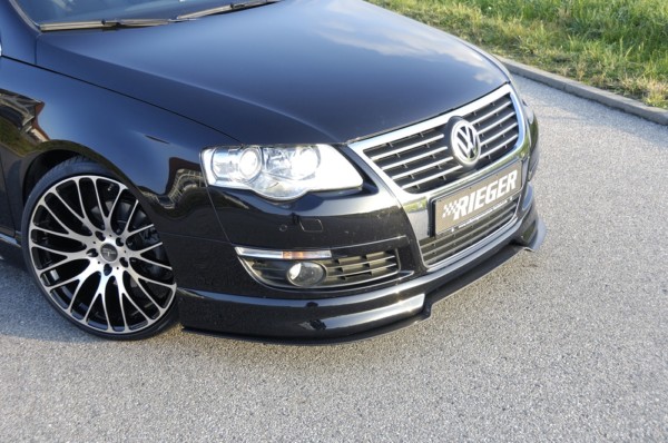 Rieger  predný spoiler -  VW Passat (3C) , plast ABS, 
vrátane-montážne vybavenie, – Obrázok 4