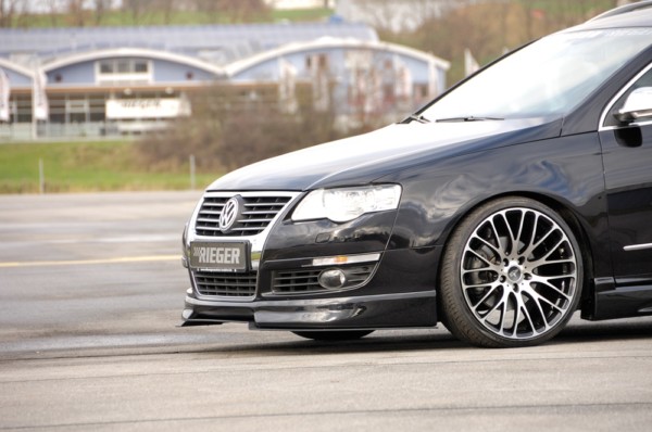 Rieger  predný spoiler -  VW Passat (3C) , plast ABS, 
vrátane-montážne vybavenie, – Obrázok 5