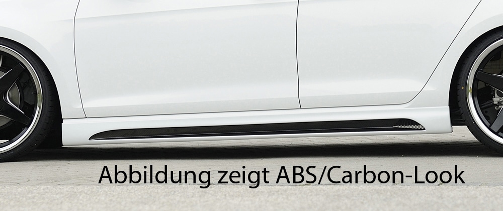 Rieger nádstavce prahov - Seat Leon (5F) , Pravá strana s priehlbinou, s otvorom,, plast ABS,
vrátane- hliniková mriežka,montážne vybavenie, Certifikát – Obrázok 2