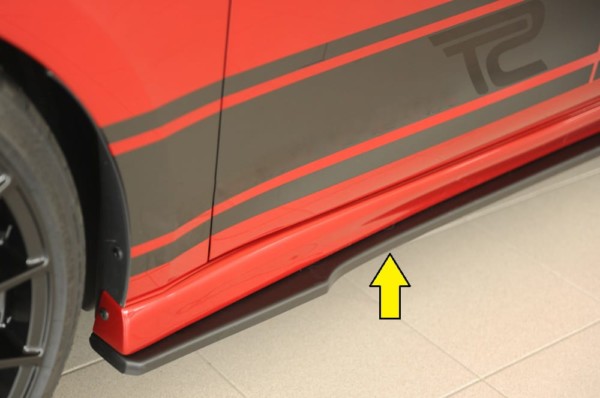 Rieger  bočné difúzory prahov -  Seat Leon (KL) , Ľavá strana, pre RIEGER-nádstavce prahov, plast ABS, 
vrátane-montážne vybavenie, Certifikát – Obrázok 6