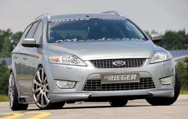 Rieger  predný spoiler -  pred Mondeo (BA7) , plast ABS, 
vrátane-montážne vybavenie, – Obrázok 5