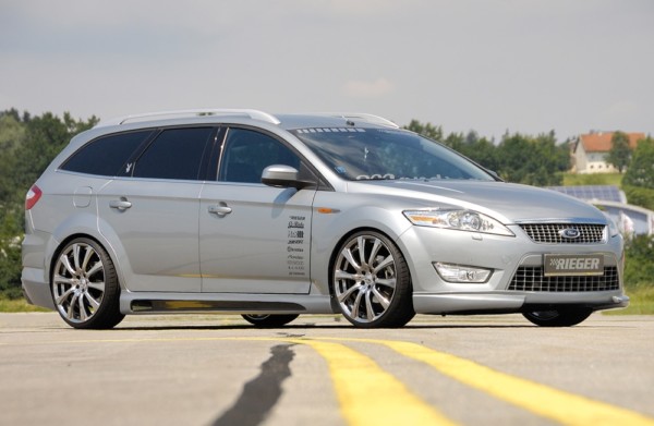 Rieger  predný spoiler -  pred Mondeo (BA7) , plast ABS, 
vrátane-montážne vybavenie, – Obrázok 6
