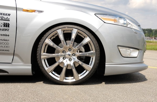 Rieger  predný spoiler -  pred Mondeo (BA7) , plast ABS, 
vrátane-montážne vybavenie, – Obrázok 7