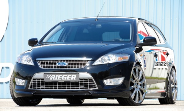 Rieger  predný spoiler -  pred Mondeo (BA7) , plast ABS, 
vrátane-montážne vybavenie, – Obrázok 8