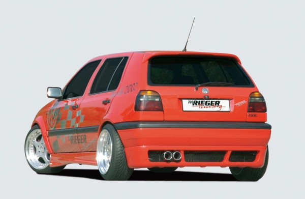 Rieger  podbeh kolesa -  VW Golf 3 , Pravá strana Ľavá strana, front, rear, plast ABS – Obrázok 3