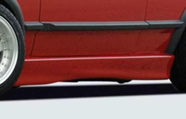 Rieger  nádstavce prahov -  VW Polo 2/3 , Ľavá strana, plast ABS, 
vrátane- Certifikát,montážne vybavenie