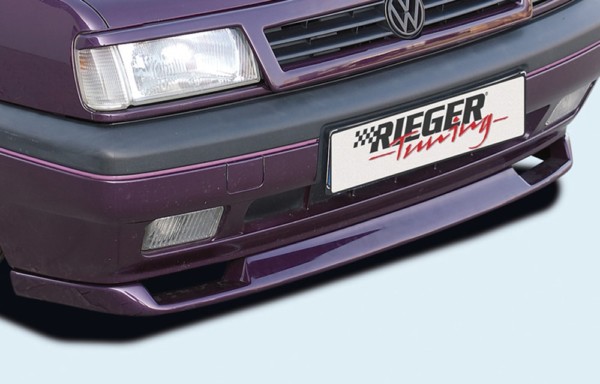 Rieger  predný spoiler -  VW Polo 2/3 , plast ABS, 
vrátane- Certifikát,montážne vybavenie