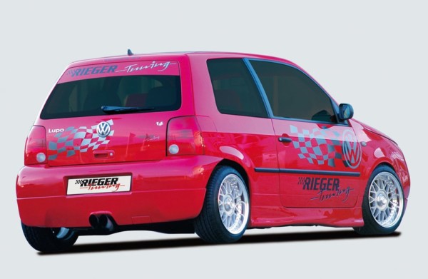 Rieger  nádstavce prahov -  Seat Arosa (6H) , Ľavá strana, plast ABS, 
vrátane- Certifikát,montážne vybavenie – Obrázok 2