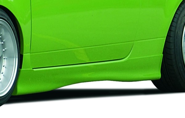 Rieger  nádstavce prahov -  Seat Arosa (6H) , Pravá strana plast ABS, 
vrátane- Certifikát,montážne vybavenie