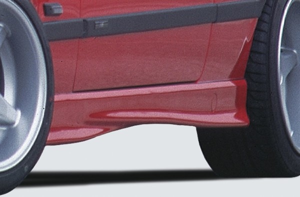 Rieger  nádstavce prahov -  BMW 3-series E36 , Ľavá strana, plast ABS, 
vrátane- Certifikát,montážne vybavenie