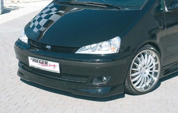 Rieger  predný spoiler -  pred Galaxy (WGR) , plast ABS, 
vrátane- Certifikát,montážne vybavenie – Obrázok 2