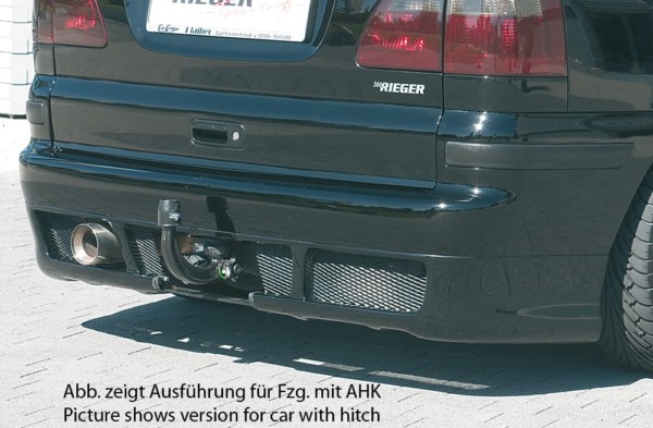 Rieger zadný podnáraznik -  pred Galaxy (WGR) , plast ABS, 
vrátane- hliniková mriežka, Certifikát,montážne vybavenie