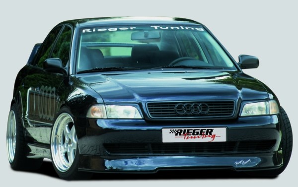 Rieger  predný spoiler -  Audi A4 (B5) , plast ABS, 
vrátane- Certifikát,montážne vybavenie – Obrázok 5