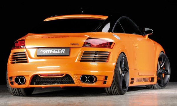 Rieger  kryt zadného skla -  Audi TT (8J) , plast ABS, 
vrátane- Certifikát,montážne vybavenie – Obrázok 2