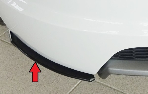 Rieger  bočný difúzor zadného náraznika, Ľavá strana -  Audi TT (8J-FV/8S) , Ľavá strana, pre originál zadný náraznik, plast ABS, Pre vozidlá s S-Line exterier, 
vrátane-montážne vybavenie, Certifikát