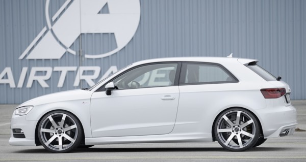 Rieger  predný spoiler -  Audi A3 (8V) , plast ABS, Pre vozidlá bez S-Line exterier, 
vrátane-montážne vybavenie, – Obrázok 5