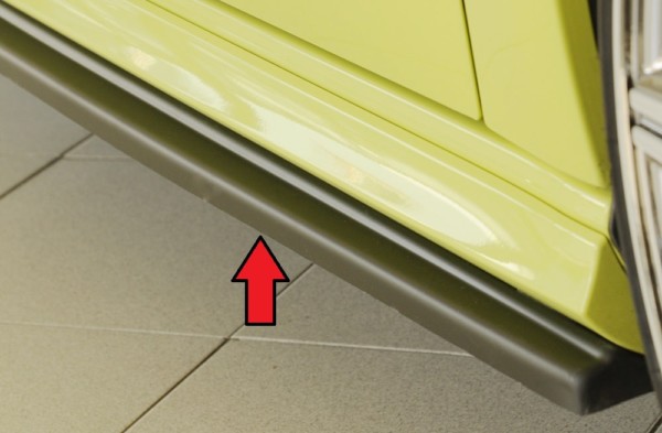 Rieger  bočné difúzory prahov -  Audi A3 (8V) , Pravá strana pre originál prahy, plast ABS, Pre vozidlá s S-Line exterier, 
vrátane-montážne vybavenie, Certifikát