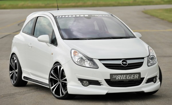 Rieger  nádstavce prahov -  Opel Corsa D , Ľavá strana, s priehlbinou, s otvorom,, plast ABS, 
vrátane-montážne vybavenie, hliniková mriežka – Obrázok 4