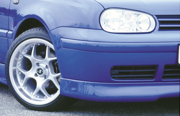 Rieger  predný spoiler -  VW Golf 4 , plast ABS, 
Certifikát,montážne vybavenie – Obrázok 3