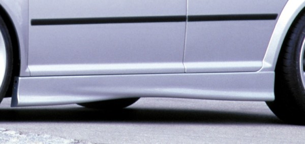 Rieger  nádstavce prahov -  VW Bora (1J) , Pravá strana plast ABS, 
vrátane- Certifikát,montážne vybavenie